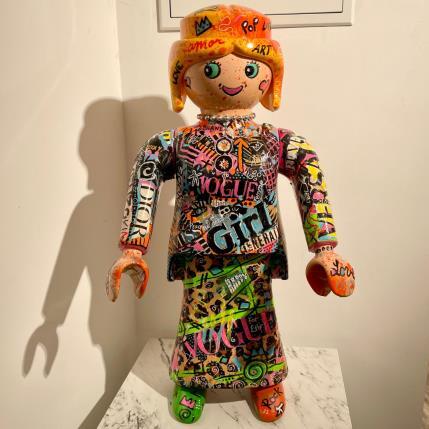 Sculpture Playmobil , Joue avec moi par Art'Mony | Sculpture Pop Art Mixte, Objets détournés icones Pop
