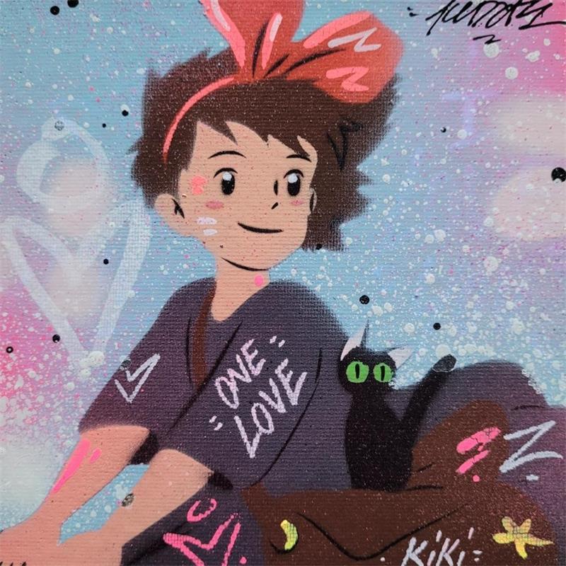 Painting kiki et jiji by Kedarone Carré d'artistes