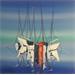Gemälde Reflets fougueux von Fonteyne David | Gemälde Figurativ Marine Öl Acryl