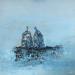 Gemälde Au plus près de cet instant von Escolier Odile | Gemälde Art brut Pappe Acryl Sand