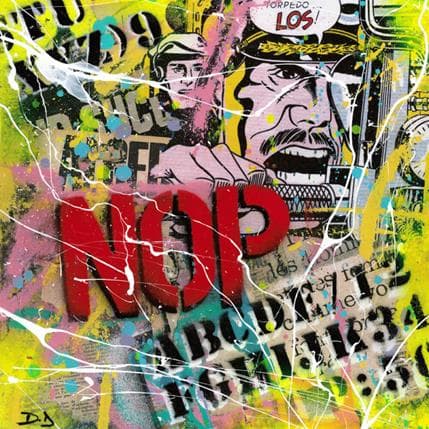 Painting Nop by Drioton David | Painting Pop-art Acrylic Pop icons