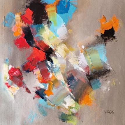Painting In the rhythm of jazz by Virgis | Painting Abstract Oil Minimalist