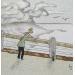 Gemälde L'orage arrive von Jovys Laurence  | Gemälde Materialismus Landschaften Marine Alltagsszenen Sand