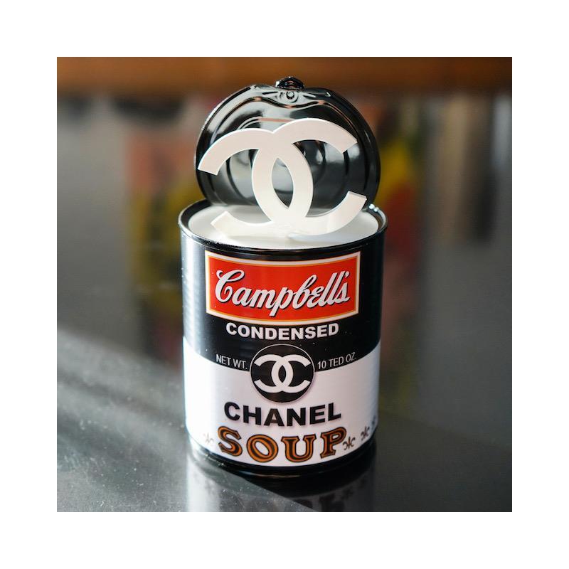 Sculpture Soup Chanel by TED | Sculpture Pop art Mixed Pop icons