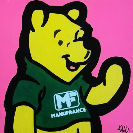 Painting Winnie 1976 by Kalo | Painting Pop art Mixed Pop icons