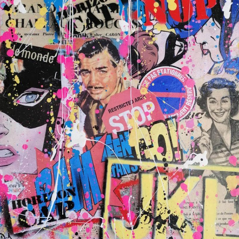 Painting My boy by Drioton David | Painting Pop art Mixed Pop icons