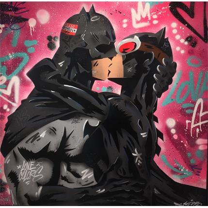 Painting Night Love by Kedarone | Painting Street art Graffiti, Mixed Pop icons