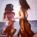 Painting Sunshine by Gallo Manuela | Painting Figurative still-life Oil