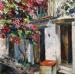 Painting Dans les rues de Cadaquez by Laura Rose | Painting Figurative Landscapes Oil