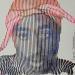 Peinture Tupac Shakur, le meilleur rappeur par Schroeder Virginie | Tableau Pop-art Icones Pop Huile Acrylique