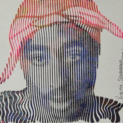 Gemälde Tupac Shakur, le meilleur rappeur von Schroeder Virginie | Gemälde Pop-Art Acryl, Öl Pop-Ikonen