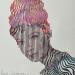Painting Audrey Hepburn, la plus iconique et fabuleuse by Schroeder Virginie | Painting Pop-art Pop icons Oil Acrylic