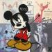Painting Mickey Rock by Marie G.  | Painting Pop-art Pop icons Wood Acrylic