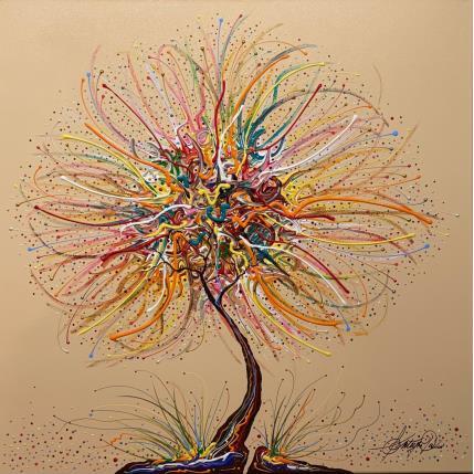 Painting L'arbre de mes tendresses  by Fonteyne David | Painting Figurative Oil Landscapes
