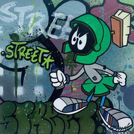 Painting Marvin by Fermla | Painting Street art Graffiti Pop icons