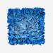 Painting Light Blue by Dalloz Julie | Painting Abstract Subject matter Minimalist Graffiti Wood Textile Upcycling