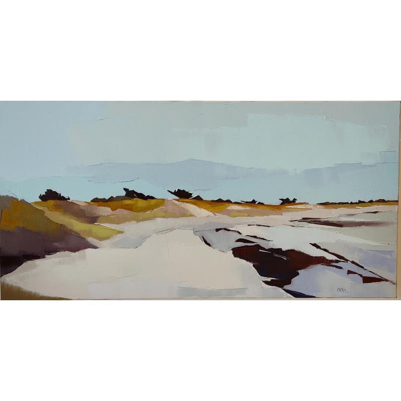 Gemälde Dunes, et dunes encore... von PAPAIL | Gemälde Figurativ Öl Landschaften