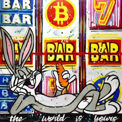 Painting Bugs Bunny buys Warner Bros Cartoons by Cornée Patrick | Painting Pop art Mixed Animals, Pop icons