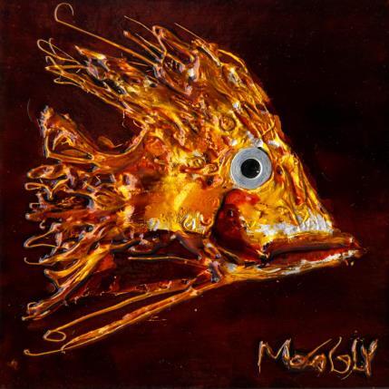 Painting Nivuniconnus by Moogly | Painting Figurative Mixed Animals