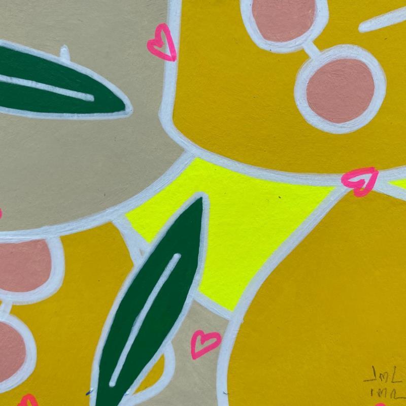Gemälde Lemons are yellow von JuLIaN | Gemälde Figurativ Pop-Ikonen Acryl