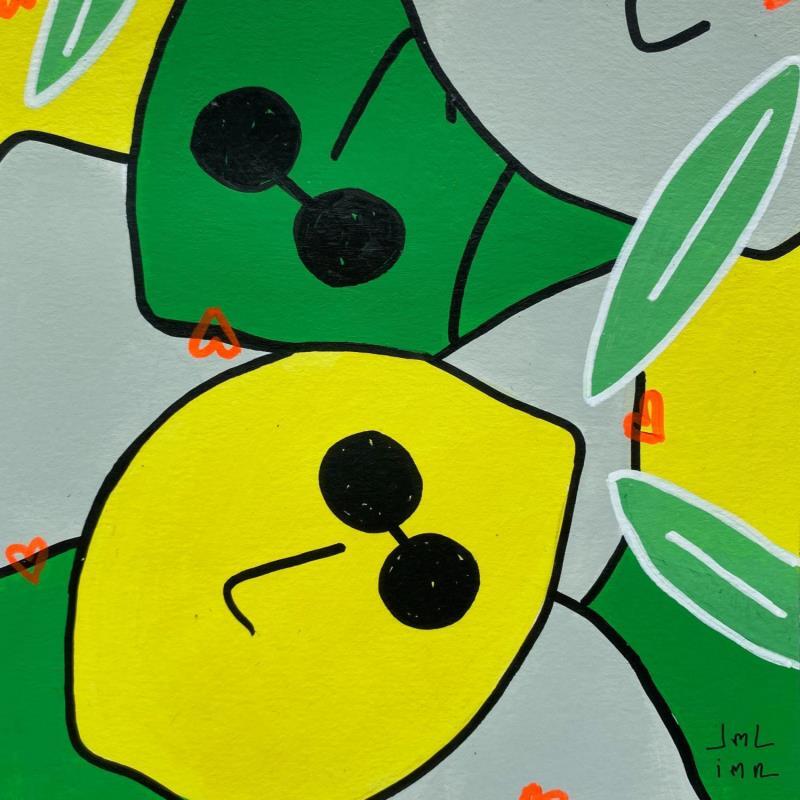 Painting Citrus by JuLIaN | Painting Figurative Pop icons Acrylic