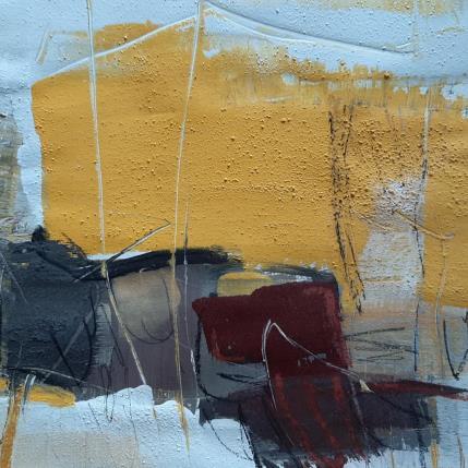 Painting YELLOW FIELDS III 1 by Recordon Eva | Painting Abstract Mixed