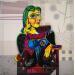 Painting Portrait de Dora Maar by Hernandez Abelardo | Painting Figurative Pop icons