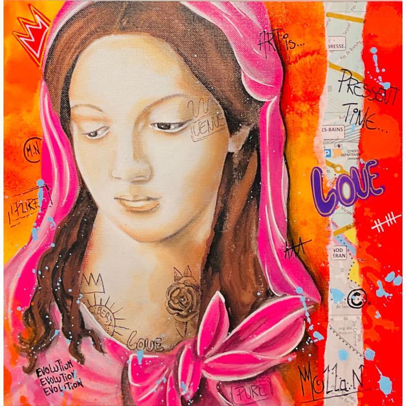 Gemälde Venus Liberty von Molla Nathalie  | Gemälde Pop-Art Pop-Ikonen