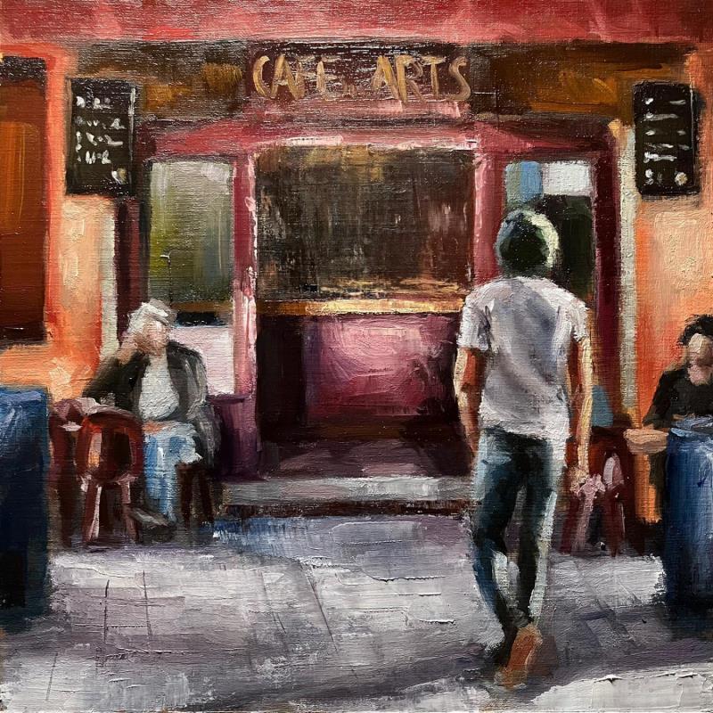 Painting Sans titre 2 by Zbylut Ludovic | Painting Figurative Mixed Urban Life style