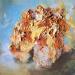 Gemälde Fleurs dans le vase (2) von Nelleke Smit | Gemälde Figurativ Stillleben Öl Acryl