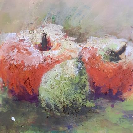 Painting One apple a day keeps the docter away by Nelleke Smit | Painting Figurative Acrylic still-life