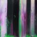 Gemälde Bandes Colorées n°77 von Becam Carole | Gemälde Abstrakt Minimalistisch Öl