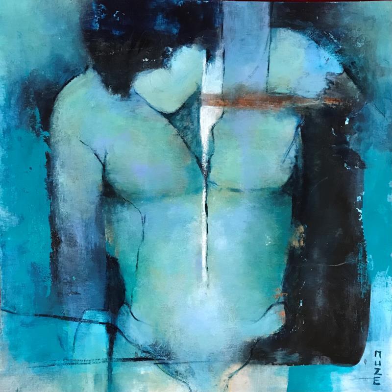 Painting Ephèbe by Muze | Painting Figurative Nude