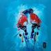 Painting Notre histoire by Raffin Christian | Painting Figurative Life style Oil