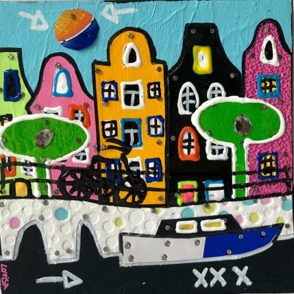 Painting Peppy by Lovisa | Painting Pop art Mixed Urban