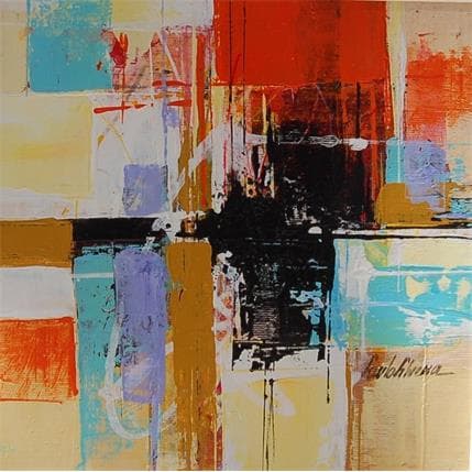 Painting palabras by Silveira Saulo | Painting Abstract Acrylic