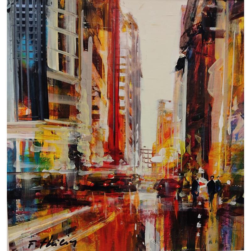 Painting Rocky Siffredo Lane by Frédéric Thiery | Painting Figurative Acrylic Urban