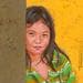 Gemälde Timidez von Escobar Francesca | Gemälde Figurativ Alltagsszenen Acryl