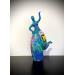 Sculpture la danseuse the queen  by Salvan Pauline  | Sculpture Pop art Resin Nude