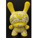 Sculpture Dunny Robot Yellow by Ralau | Sculpture Acrylic