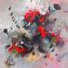 Gemälde flores 2 von Moraldi | Gemälde Stillleben Acryl