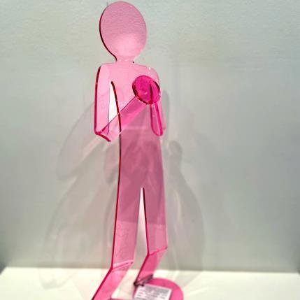 Sculpture Flexo Be Lover STR by Zed | Sculpture Pop art Mixed Nude