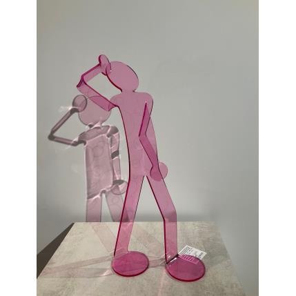Sculpture FLEXO Be Yourself BBL by Zed | Sculpture Pop art Mixed Nude