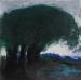 Painting les arbres by Fernando | Painting Figurative Landscapes Oil