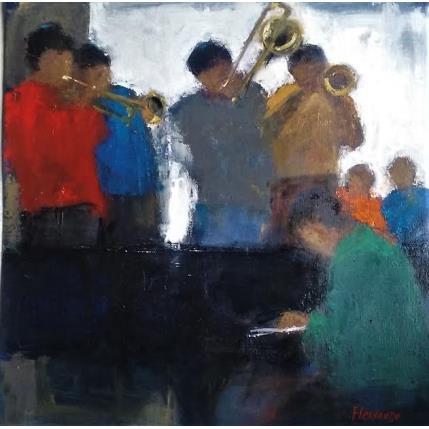 Painting Ensemble by Fernando | Painting Figurative Oil Life style