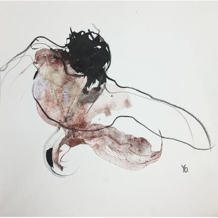 Painting Mes cabrioles by YO | Painting Figurative Mixed Nude