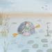 Peinture L'hippopo de Jules par Marjoline Fleur | Tableau Art naïf Scènes de vie