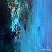 Painting Emerald City vi by Talts Jaanika | Painting Abstract Urban Acrylic