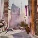 Painting Oct 22 - 18 by Khodakivskyi Vasily | Painting Figurative Urban Watercolor