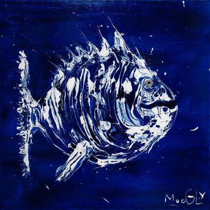 Painting GLOUTUS by Moogly | Painting Illustrative Mixed Animals, Marine